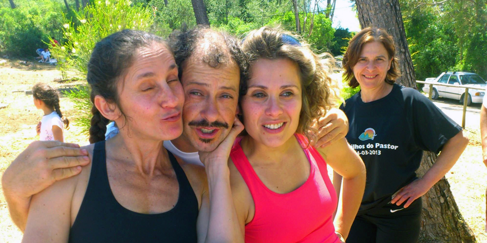 José Magro, Eliana, Esmeralda e Maria Puga